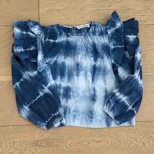 Ulla Johnson Kids Clara Tie Dye blouse NWOT size 6